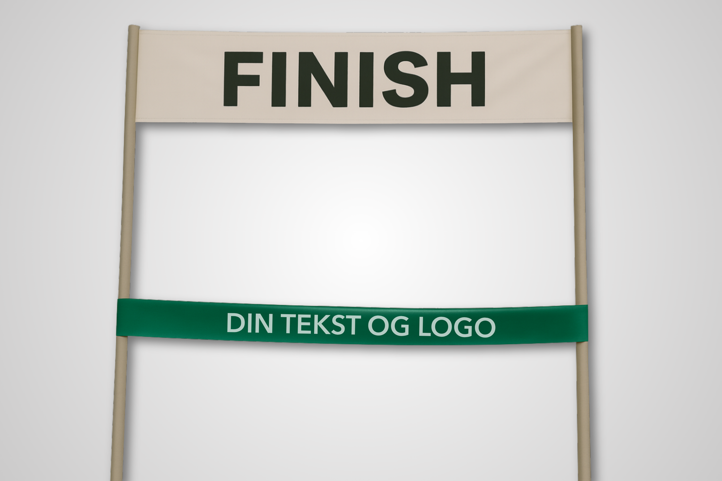 Målgangsbånd trykk Design selv