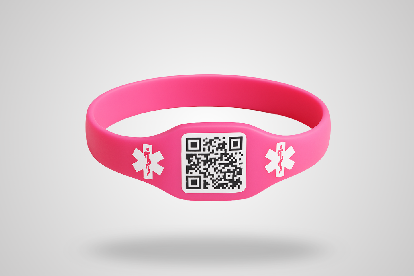 Silikon Armbånd med QR-Kode