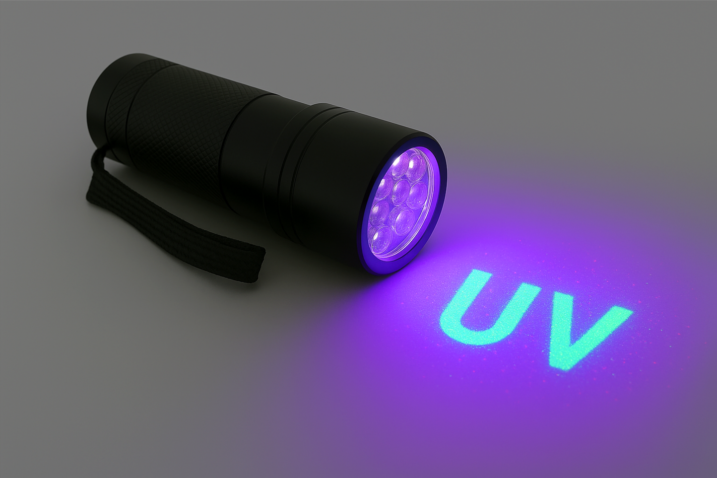 UV lommelykt LED spektrum