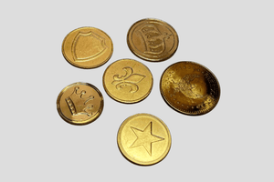 Metal poletter