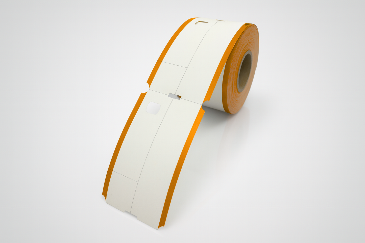 3-delte termiske garderobebilletter (1000stk)