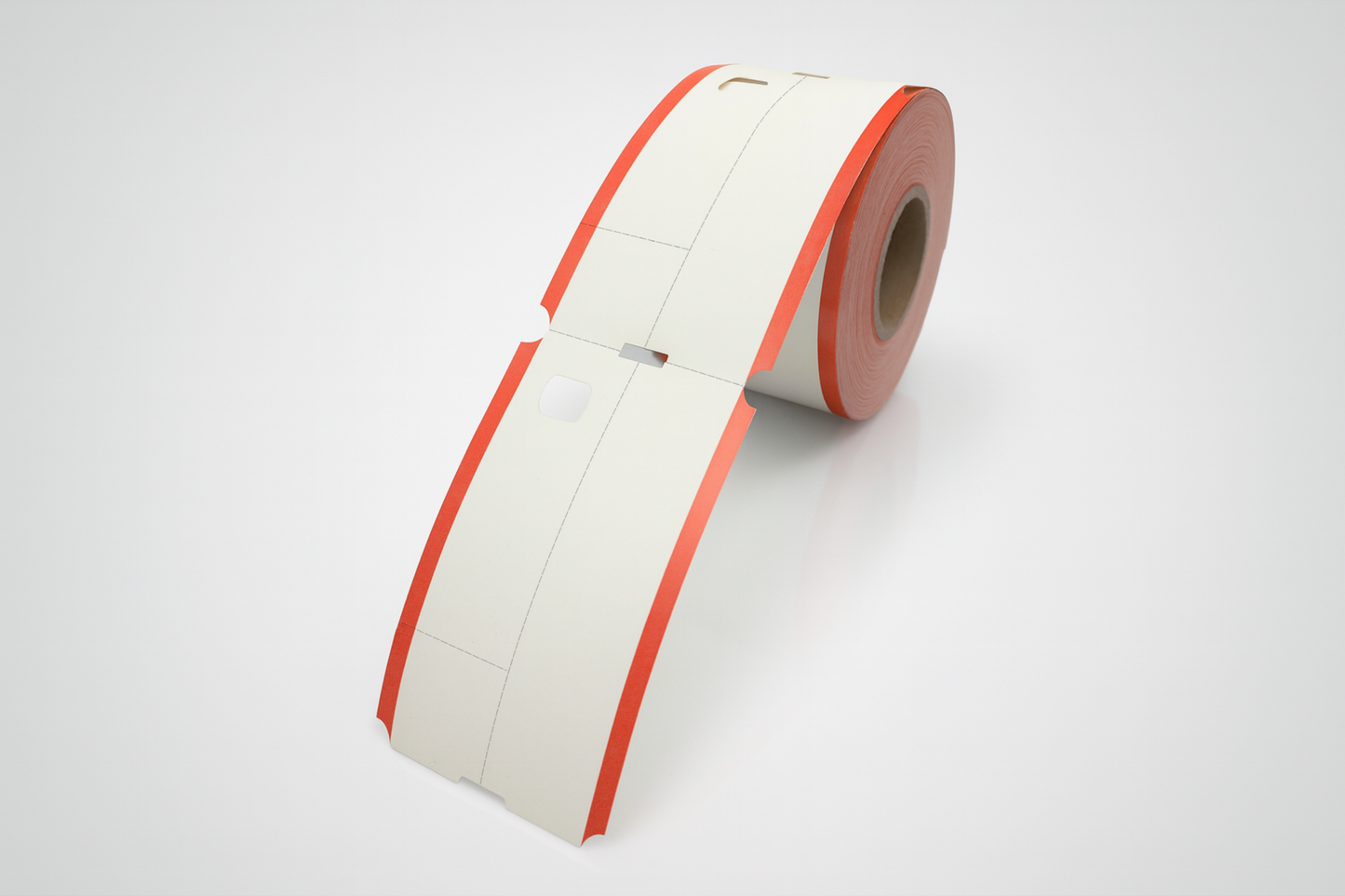 3-delte termiske garderobebilletter (1000stk)