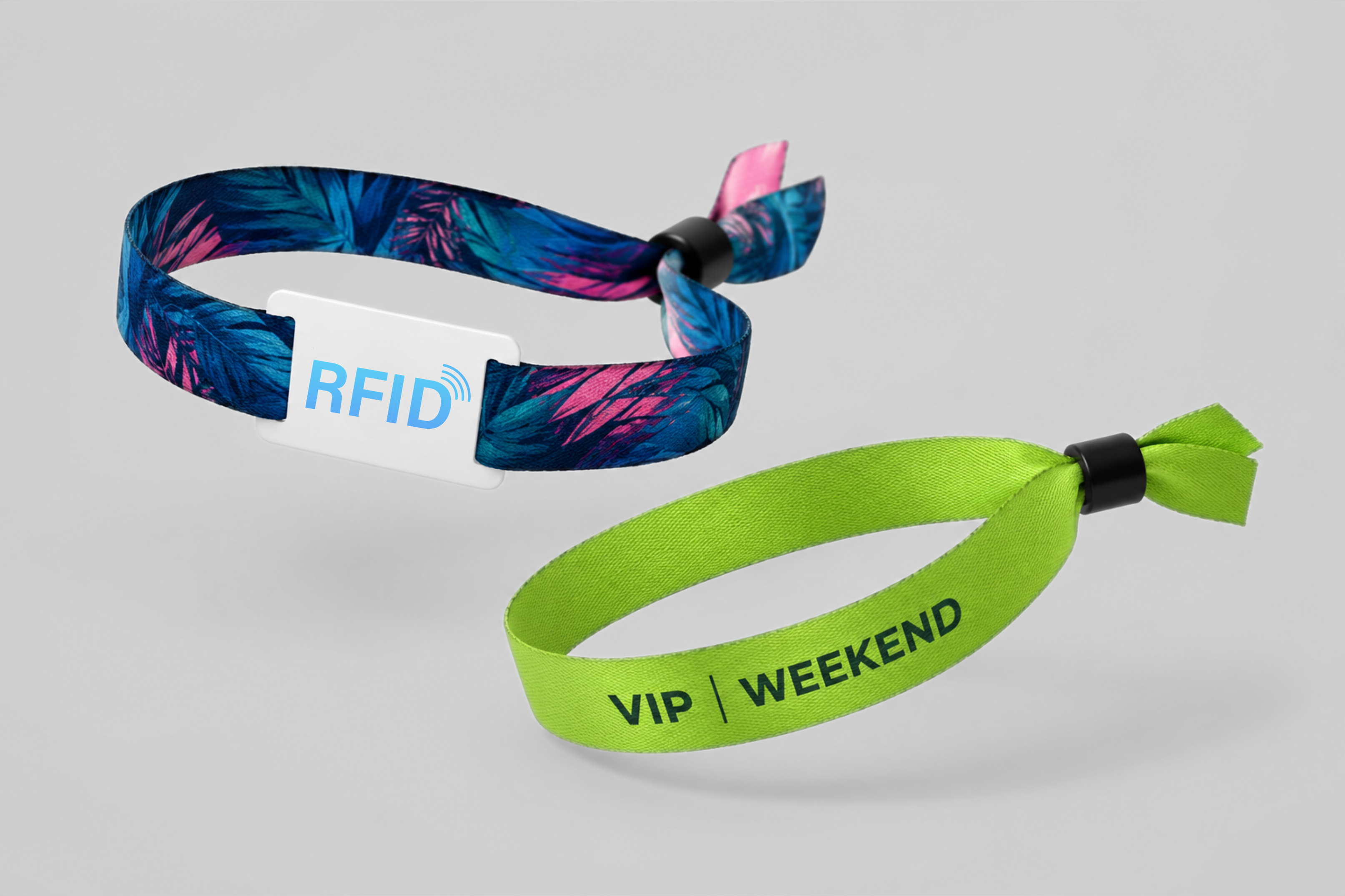 Festivalarmbånd & stoffarmbånd