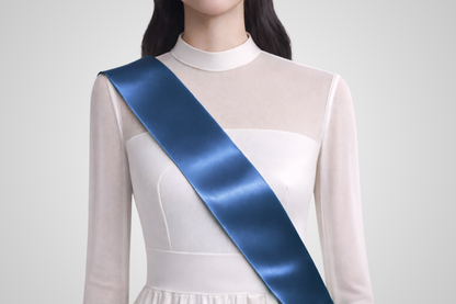 Missebånd ECO satin uten trykk