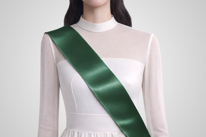 Missebånd ECO satin uten trykk