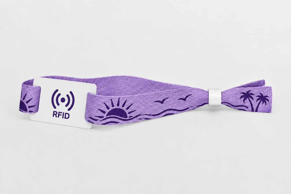 RFID Bambus Stoffarmbånd