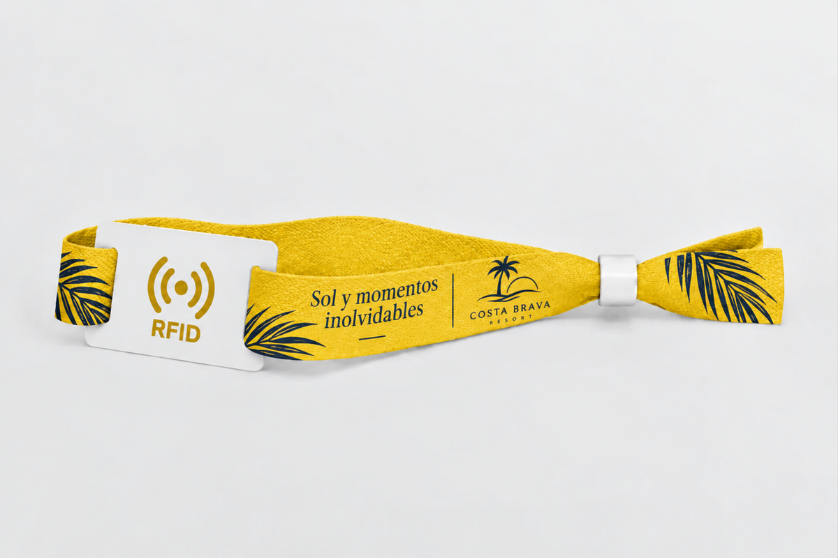 RFID Bambus Stoffarmbånd