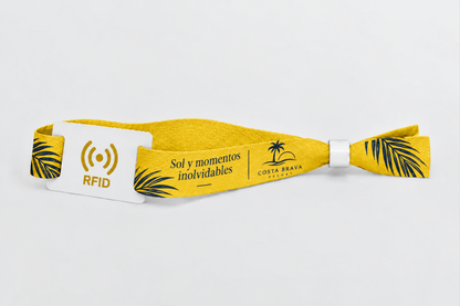 RFID Bambus Stoffarmbånd