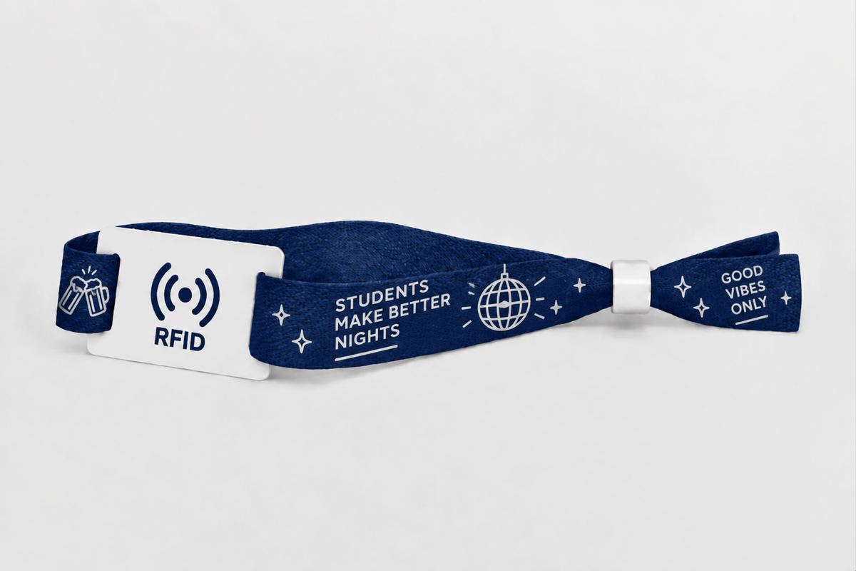RFID Bambus Stoffarmbånd