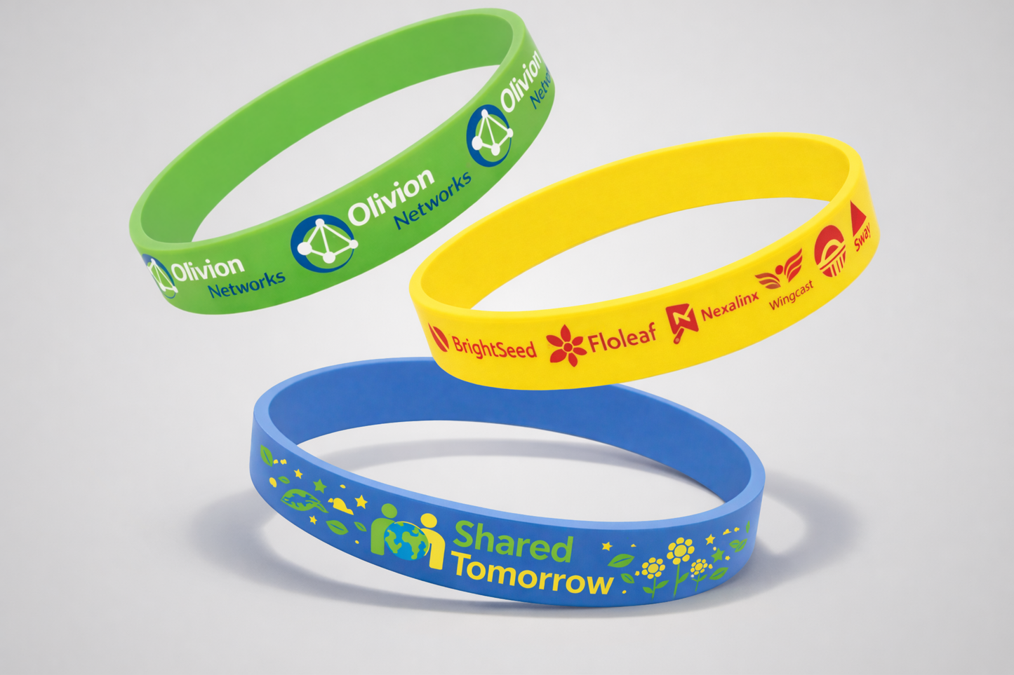 Silikonarmband med färgtryck från JM Band®