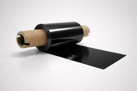 Svart termisk overføringsfolie - Wash care