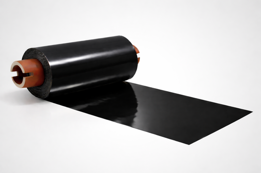 Svart termisk overføringsfolie
