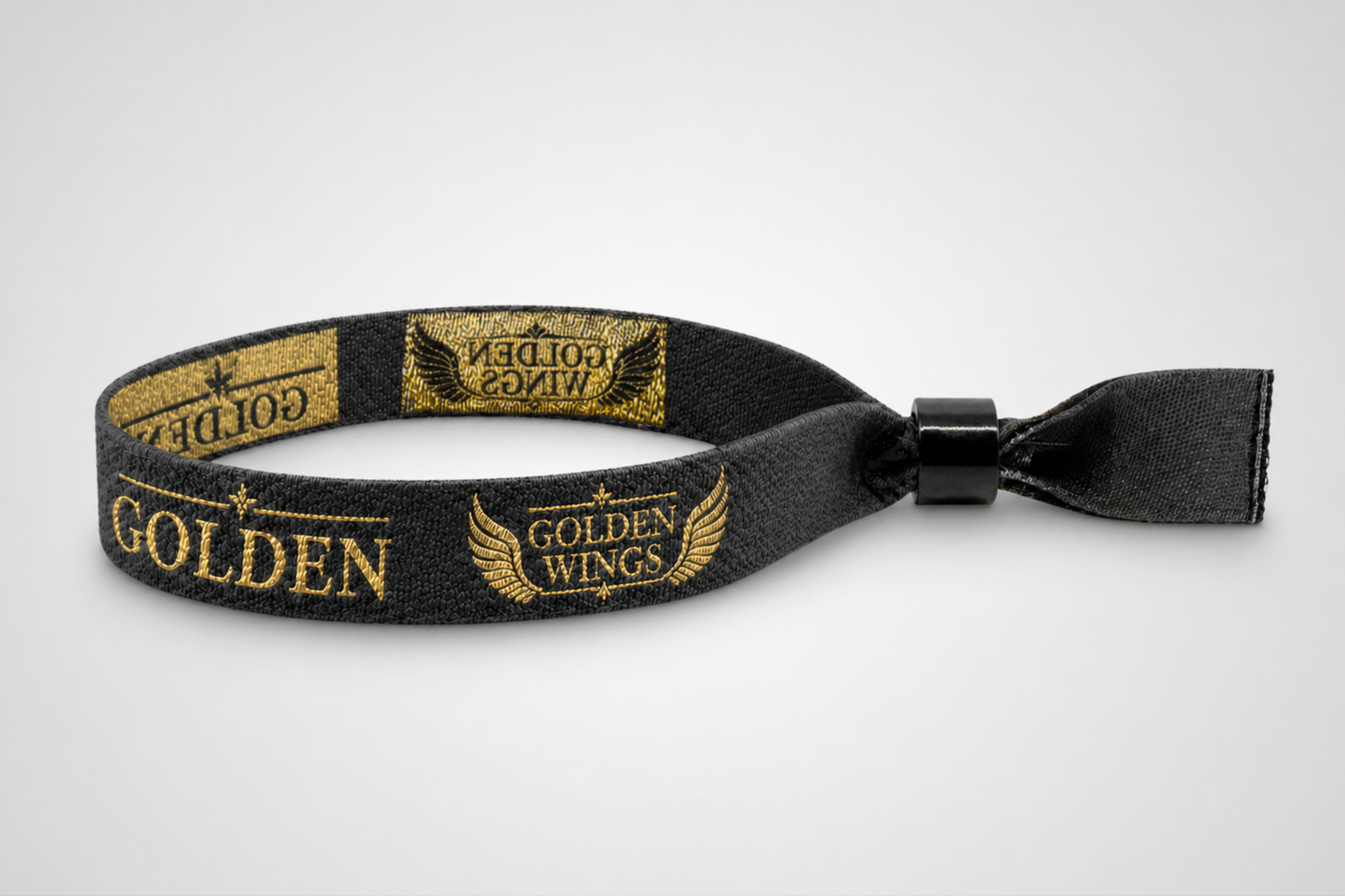 Festival Armbånd Vevd med Metallisk Tråd