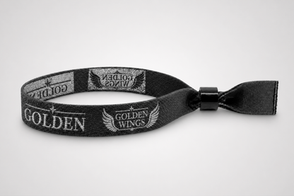 Festival Armbånd Vevd med Metallisk Tråd