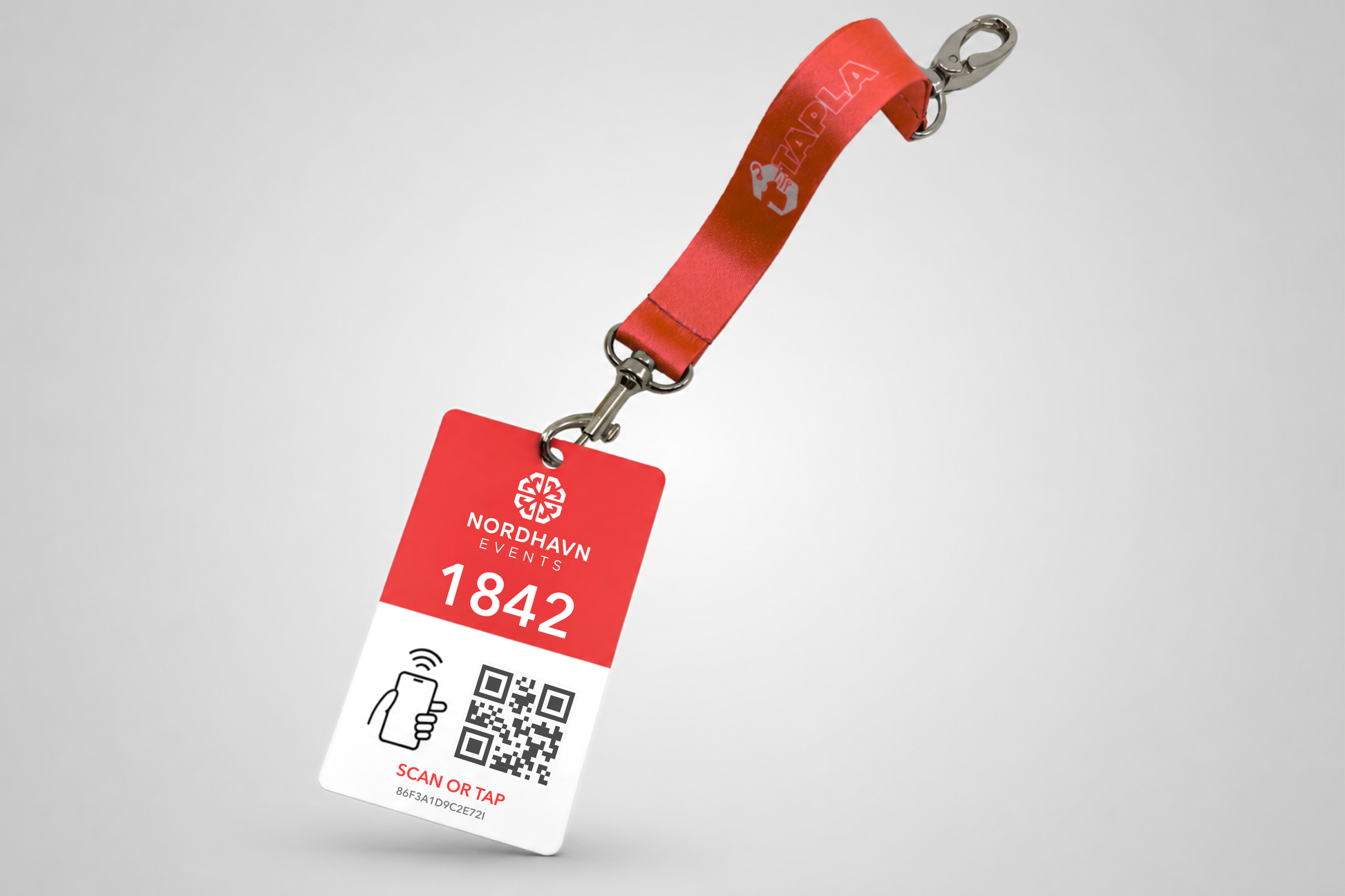 Garderobemerker med NFC og trykk til online garderobesystem
