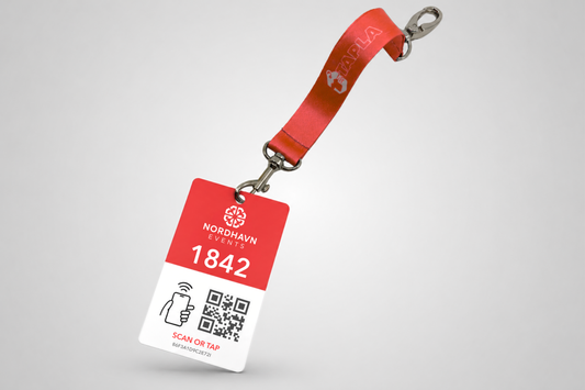 Garderobemerker med NFC og trykk til online garderobesystem